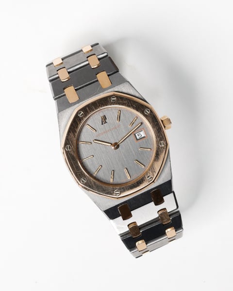 Audemars Piguet Royal Oak 33mm Ref 56175TR Rare Tantalum Rose Gold Serviced Watch