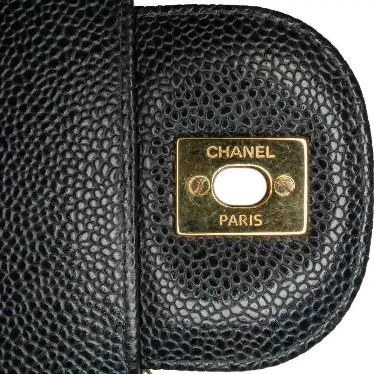 Jumbo Classic Caviar Double Flap - Chanel