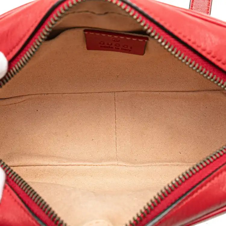 Mini GG Marmont Matelasse Leather Crossbody - Gucci