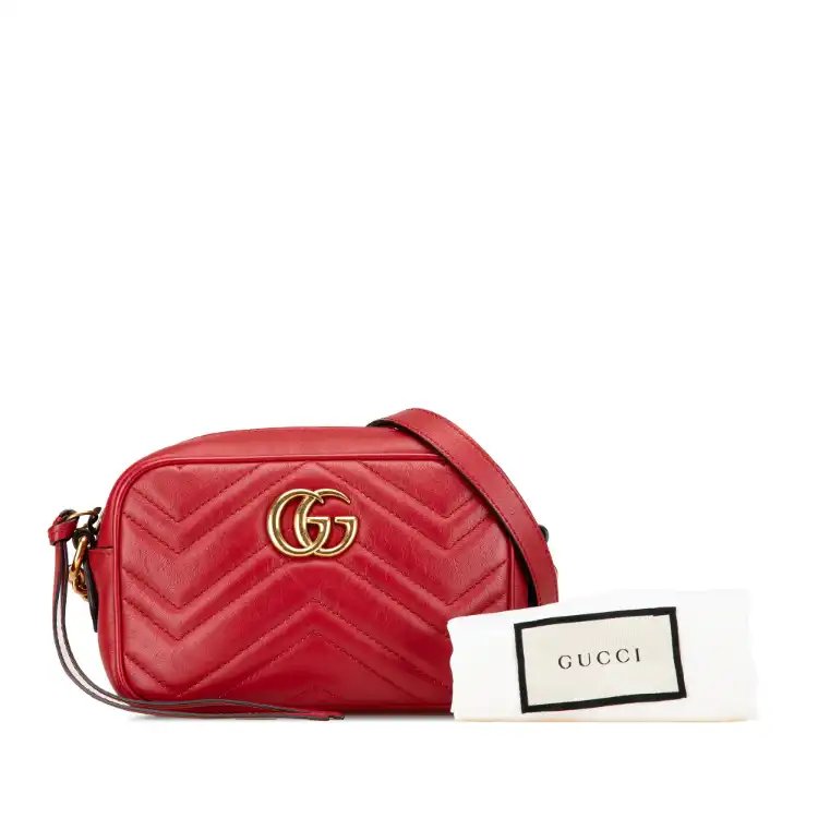 Mini GG Marmont Matelasse Leather Crossbody - Gucci
