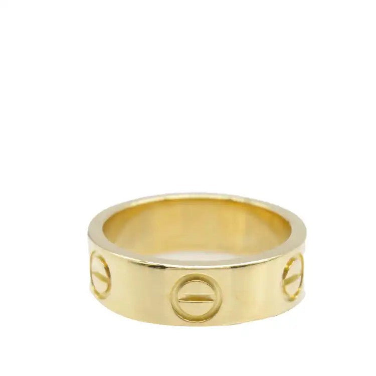 18K Yellow Gold Classic Love Ring  - Cartier