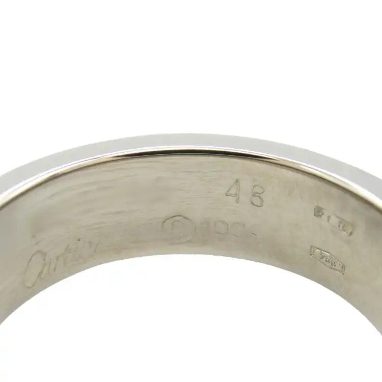 18K White Gold Classic Love Ring  - Cartier