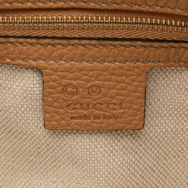 Medium Leather Soho Chain Tote - Gucci