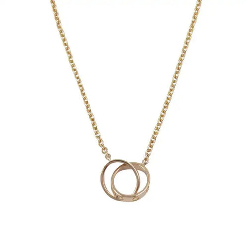 18K Rose Gold Baby Love Necklace  - Cartier