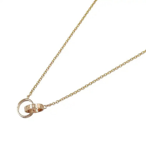 18K Rose Gold Baby Love Necklace  - Cartier