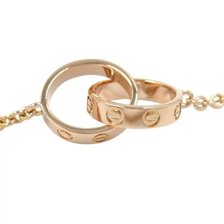 18K Rose Gold Baby Love Necklace  - Cartier