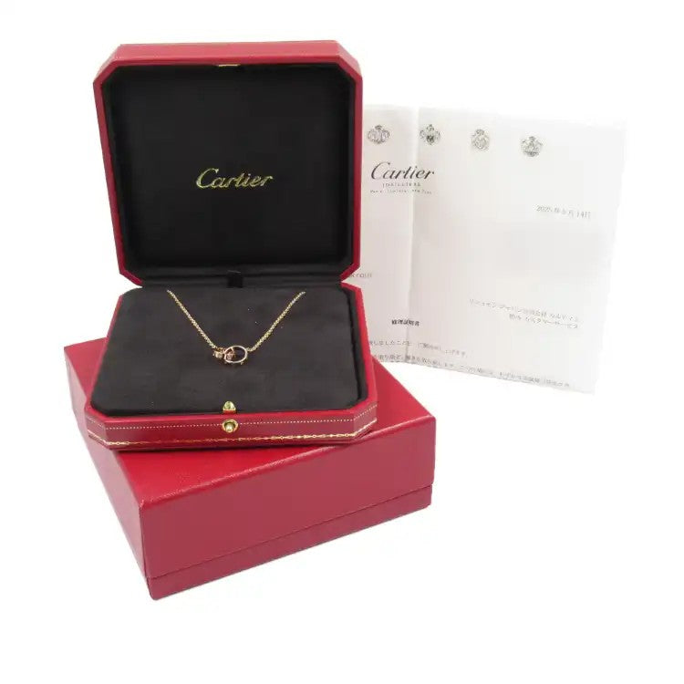 18K Rose Gold Baby Love Necklace  - Cartier