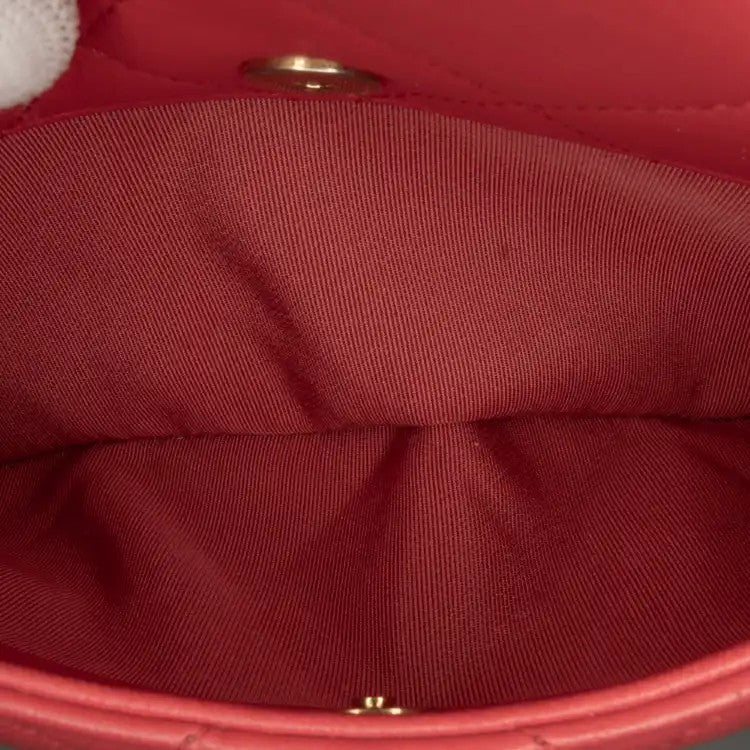 Medium Lambskin In The Loop Flap - Chanel