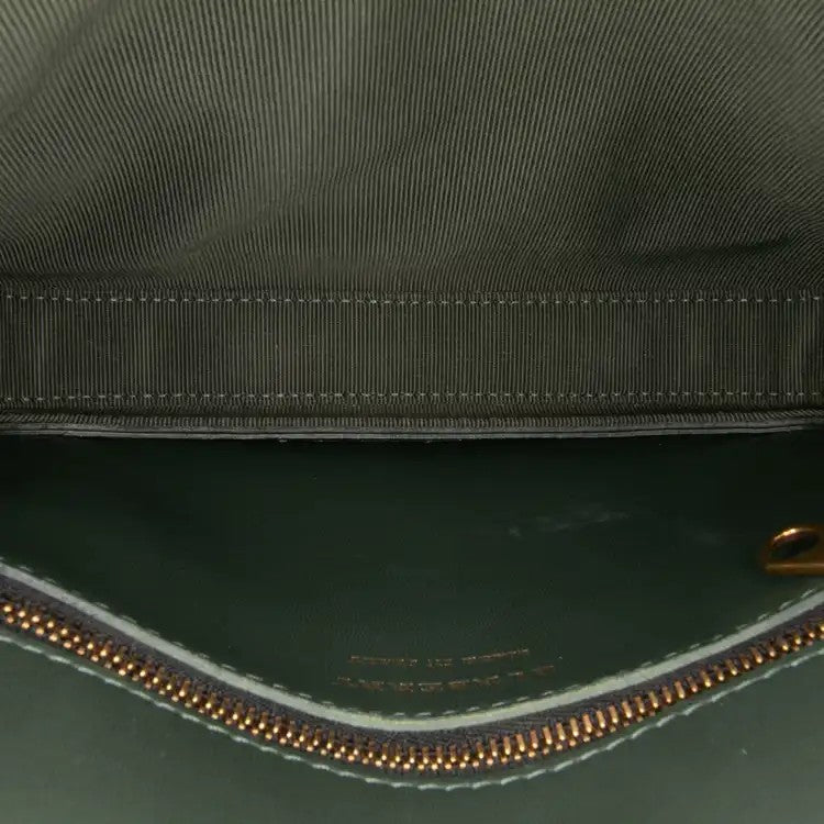 1983 Knight Check Canvas and Smooth Calfskin Grommet Chain Crossbody  - burberry