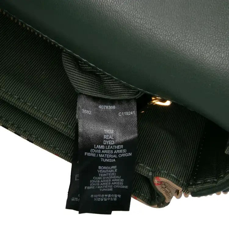 1983 Knight Check Canvas and Smooth Calfskin Grommet Chain Crossbody  - burberry