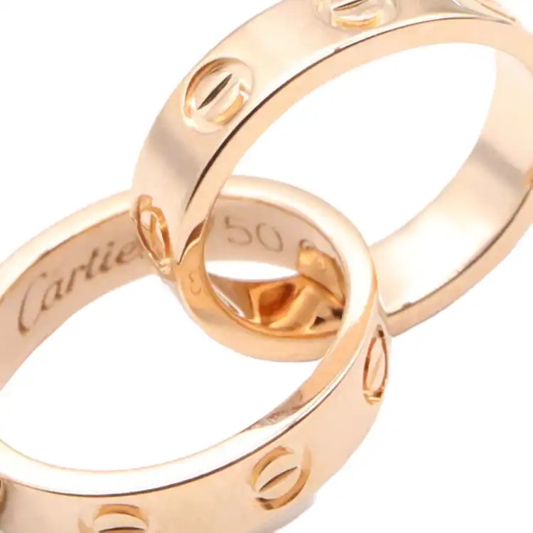 18K Rose Gold Baby Love Necklace  - Cartier