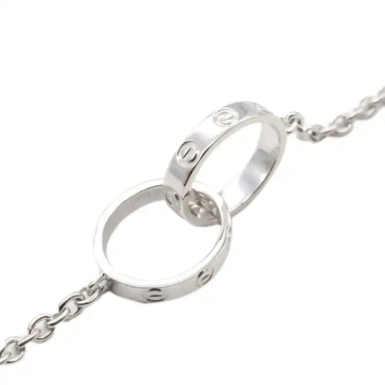 18K White Gold Baby Love Bracelet  - Cartier