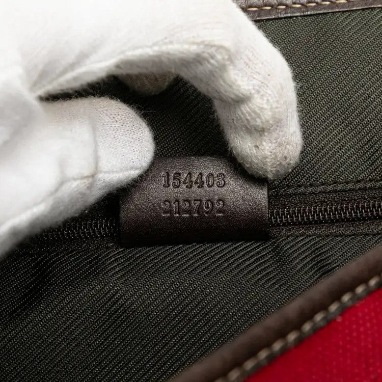 Printed Canvas Horsebit Tote - Gucci