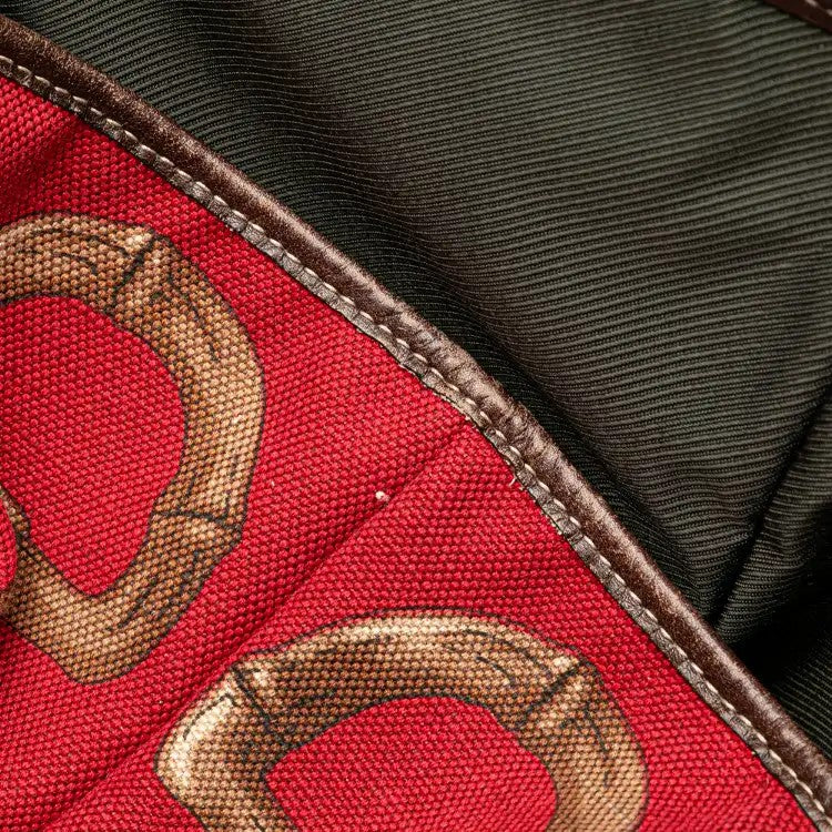 Printed Canvas Horsebit Tote - Gucci