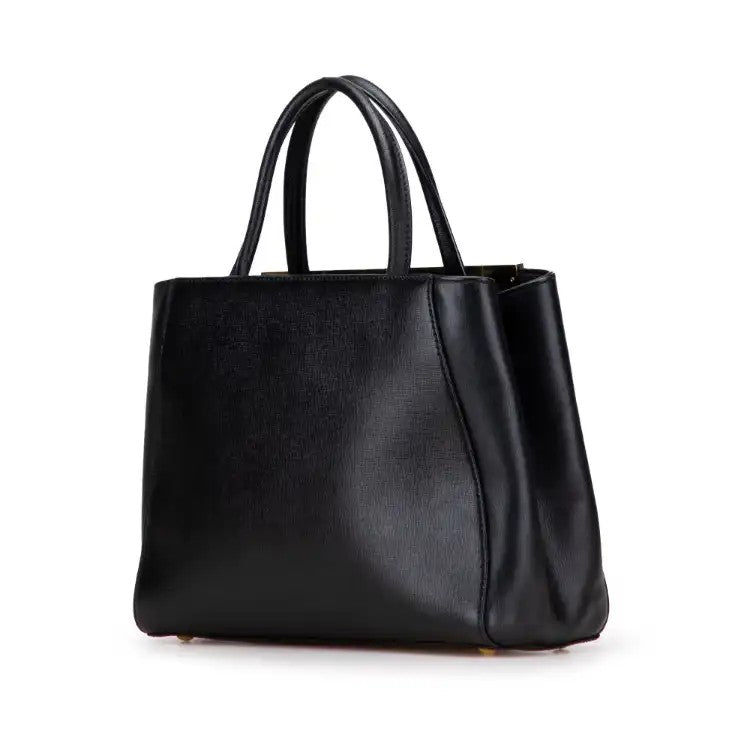 2Jours Leather Satchel  - Fendi