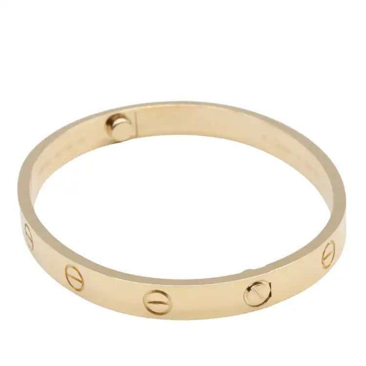 18K Yellow Gold Classic Love Bracelet  - Cartier