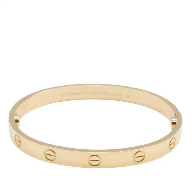 18K Yellow Gold Classic Love Bracelet  - Cartier