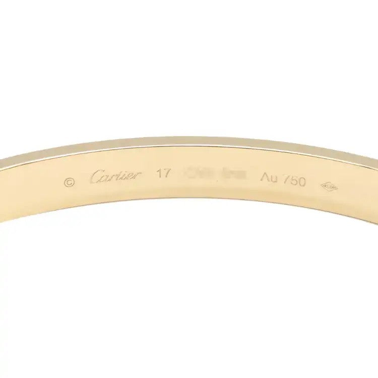 18K Yellow Gold Classic Love Bracelet  - Cartier