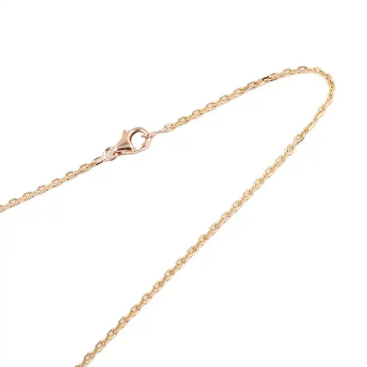 18K Tricolor Gold Trinity Disc Pendant Necklace  - Cartier