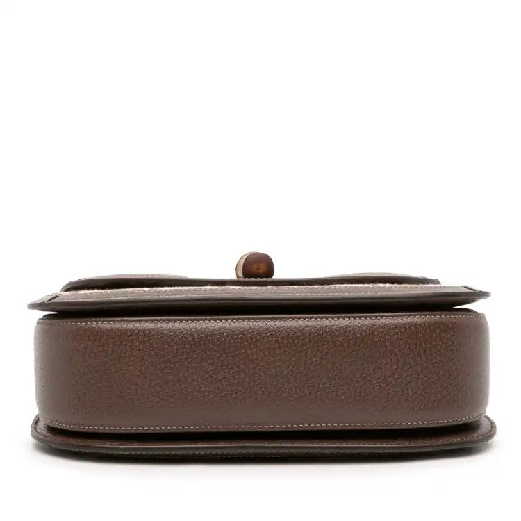 100th Anniversary Medium Canvas 1947 Bamboo Top Handle Bag - Gucci