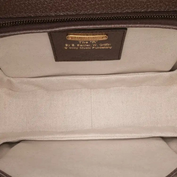 100th Anniversary Medium Canvas 1947 Bamboo Top Handle Bag - Gucci