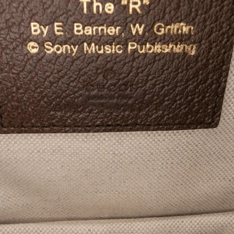 100th Anniversary Medium Canvas 1947 Bamboo Top Handle Bag - Gucci