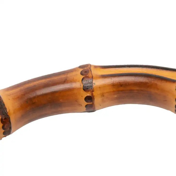 100th Anniversary Medium Canvas 1947 Bamboo Top Handle Bag - Gucci